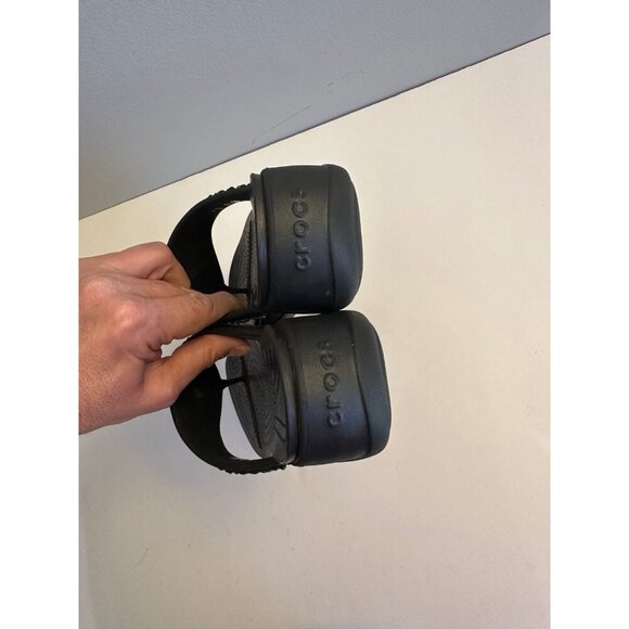 Crocs Monterey Diamnante Wedge Flipop Platform Sandal Size 10 - Picture 4 of 9